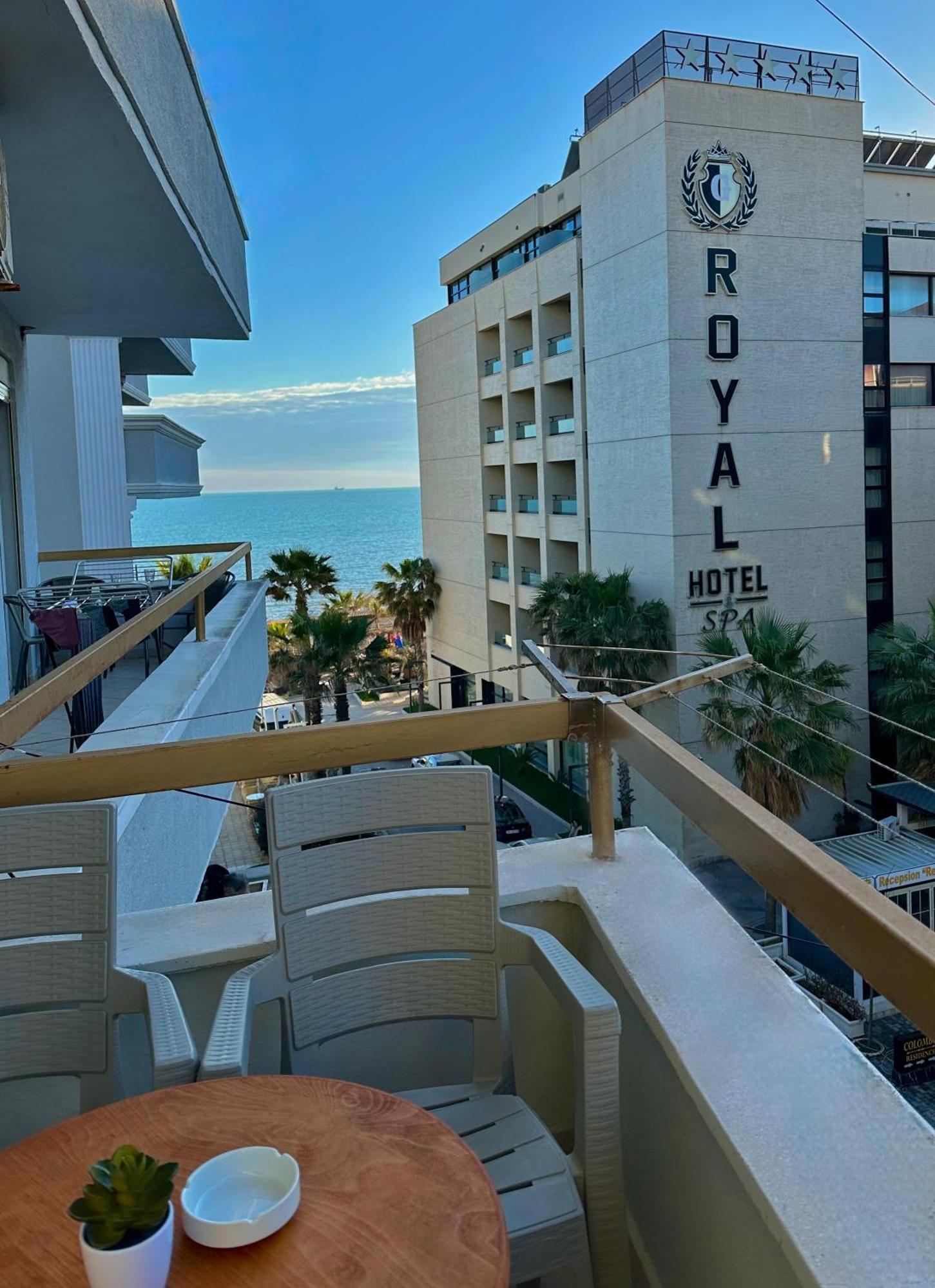 Sea View Apartament. Luxury Area In Durres Beach. Apartment Exterior foto